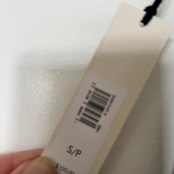 NWT Banana Republic Wool-Blend Off the Shoulder Black Top - Size Small - Picture 6 of 7